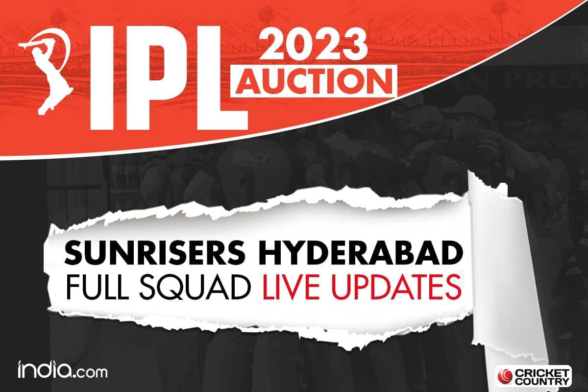 LIVE | Sunrisers Hyderabad Full Squad, IPL 2023 Mini Auction: SRH Takes Harry Brooks For 13.25 Crore & Mayank Agarwal